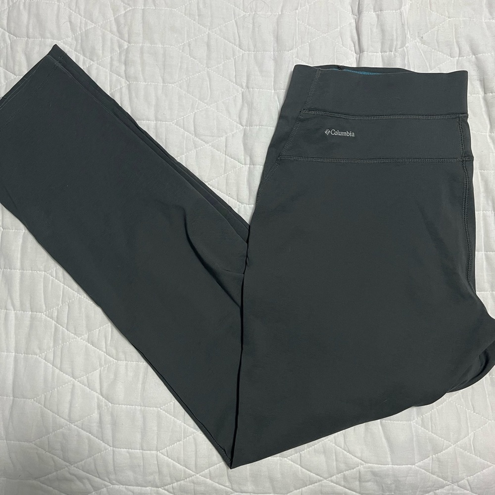 Columbia Hiking Pants Women Joggers Stretchy Grey
